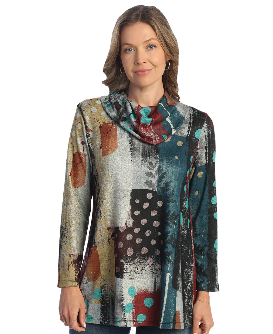 Cowl Neck Tunic - Tundra