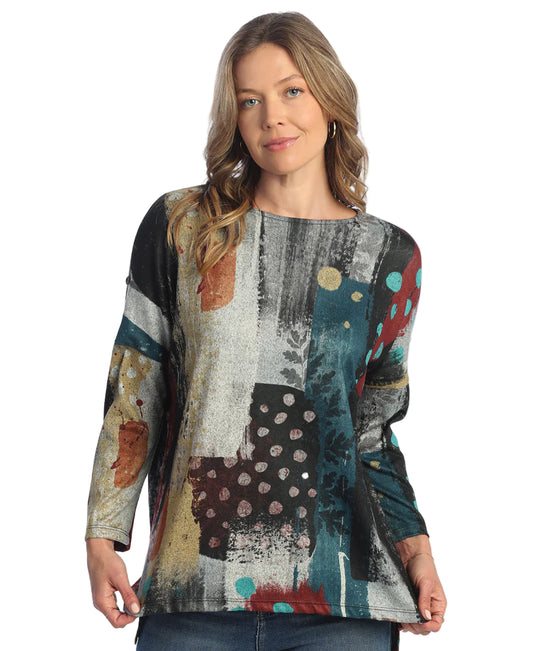 French Brushed Knit Top - Tundra