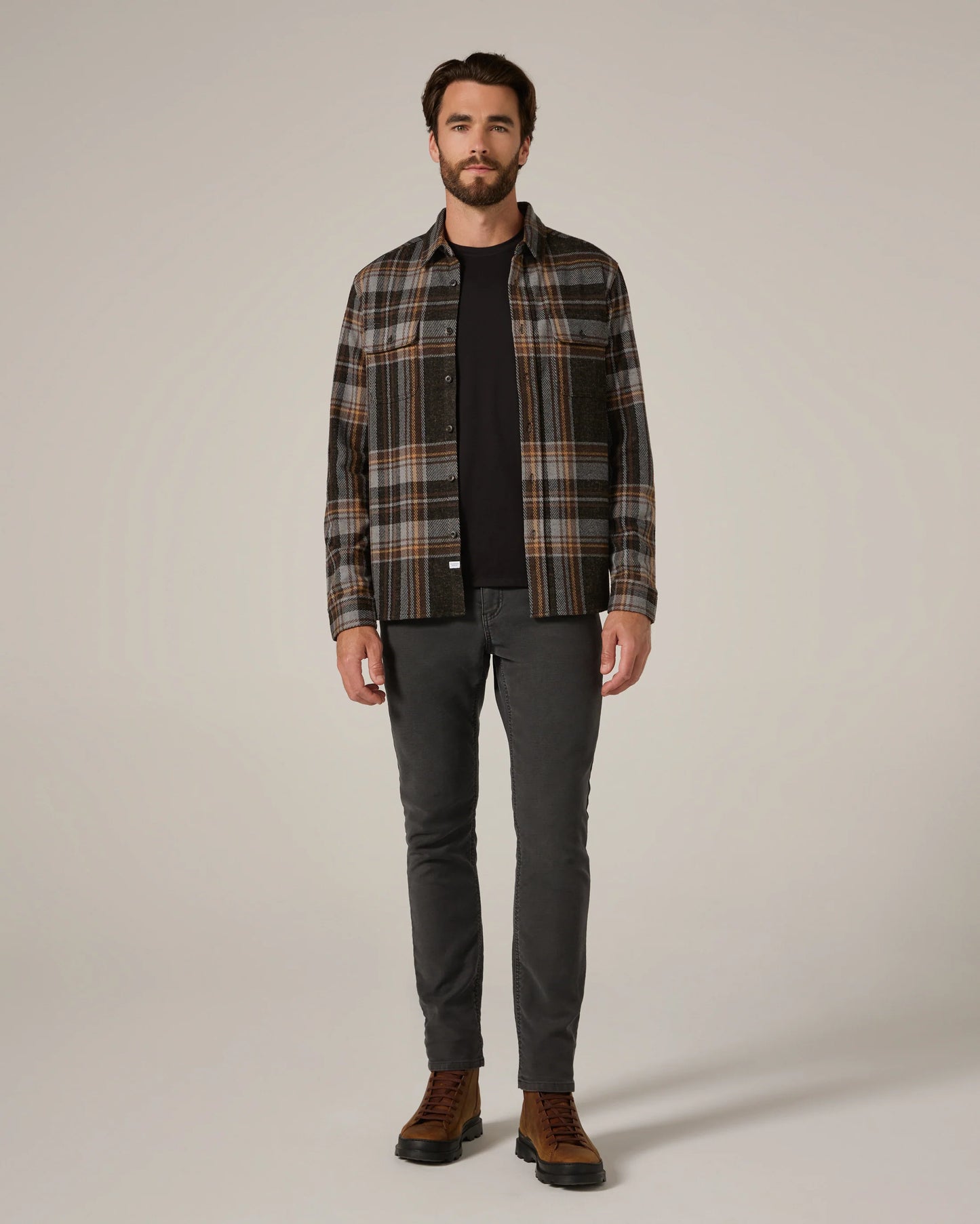 Generation Plaid Soft Knit Shirt