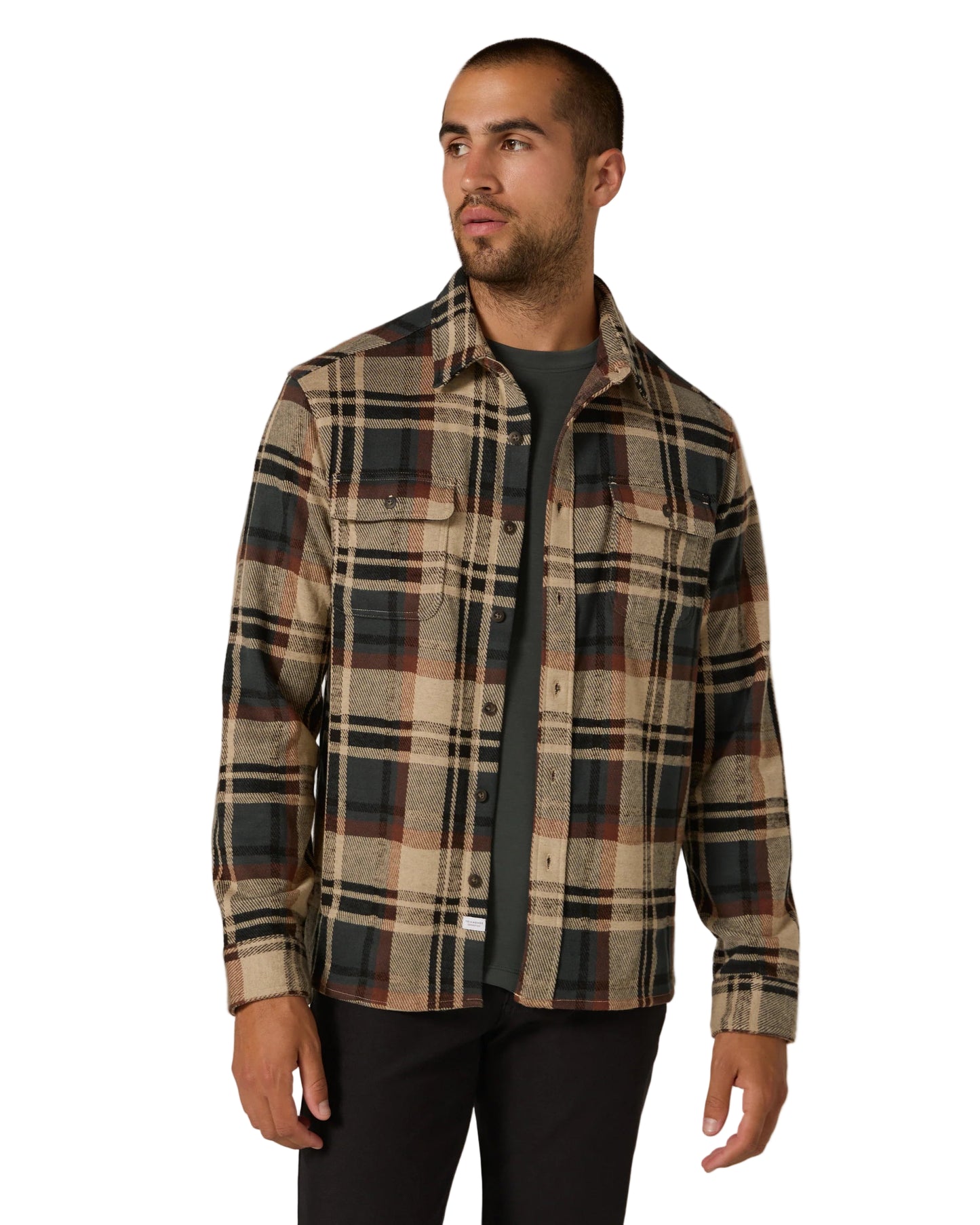 Generation Plaid Soft Knit Shirt