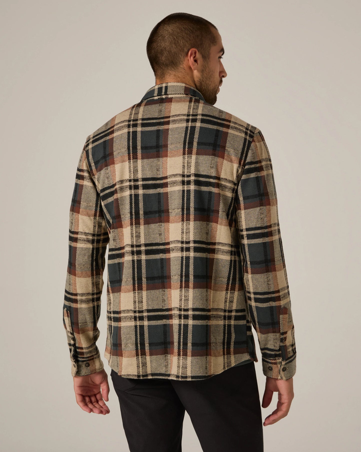Generation Plaid Soft Knit Shirt