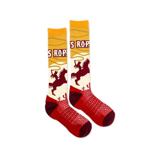 Let's Rope Performance Boot Socks