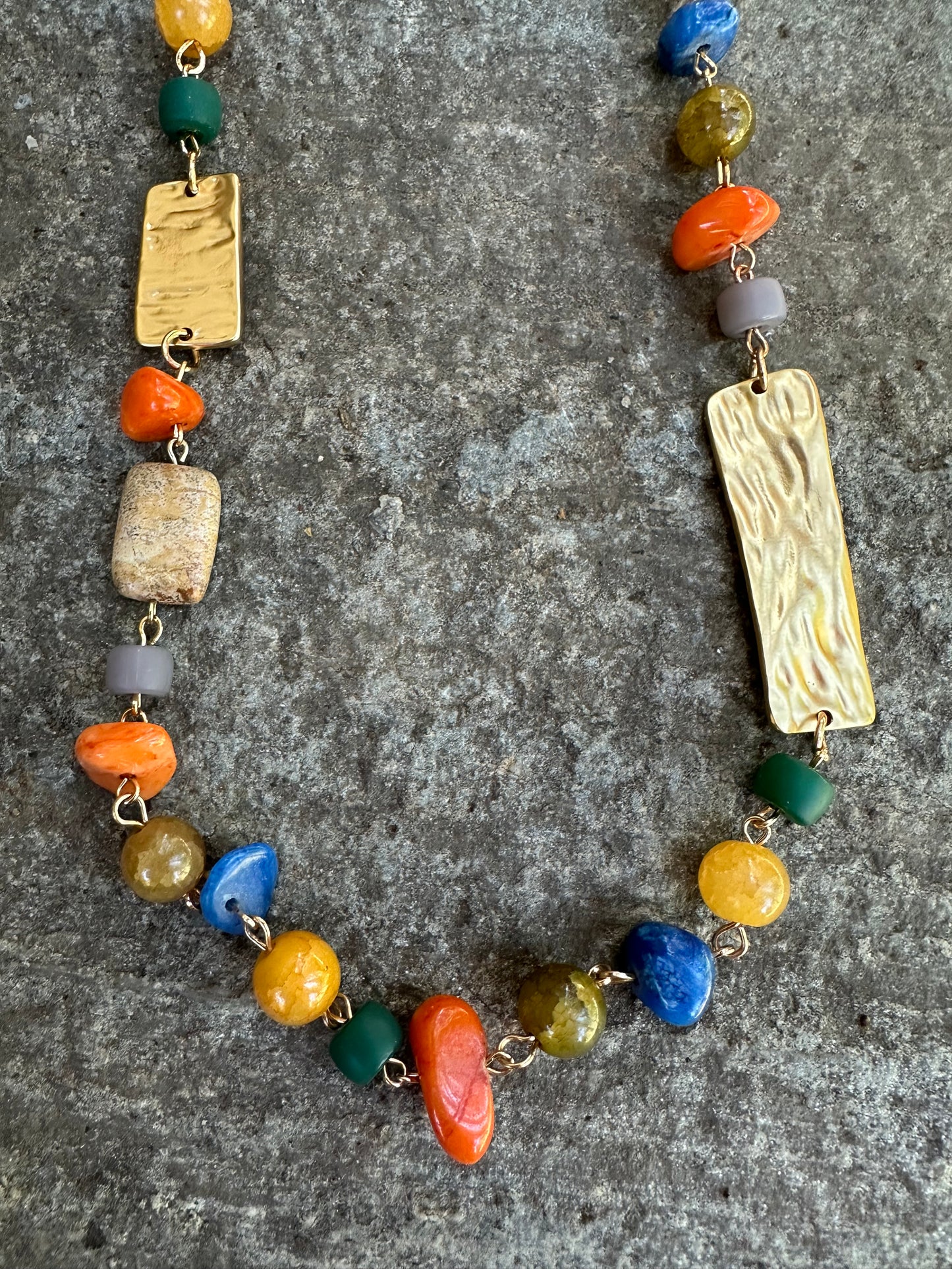 Mixed Media Necklace