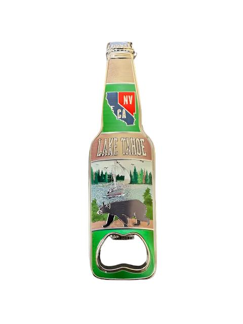 Magnet - Lake Tahoe Foil Bottle Opener