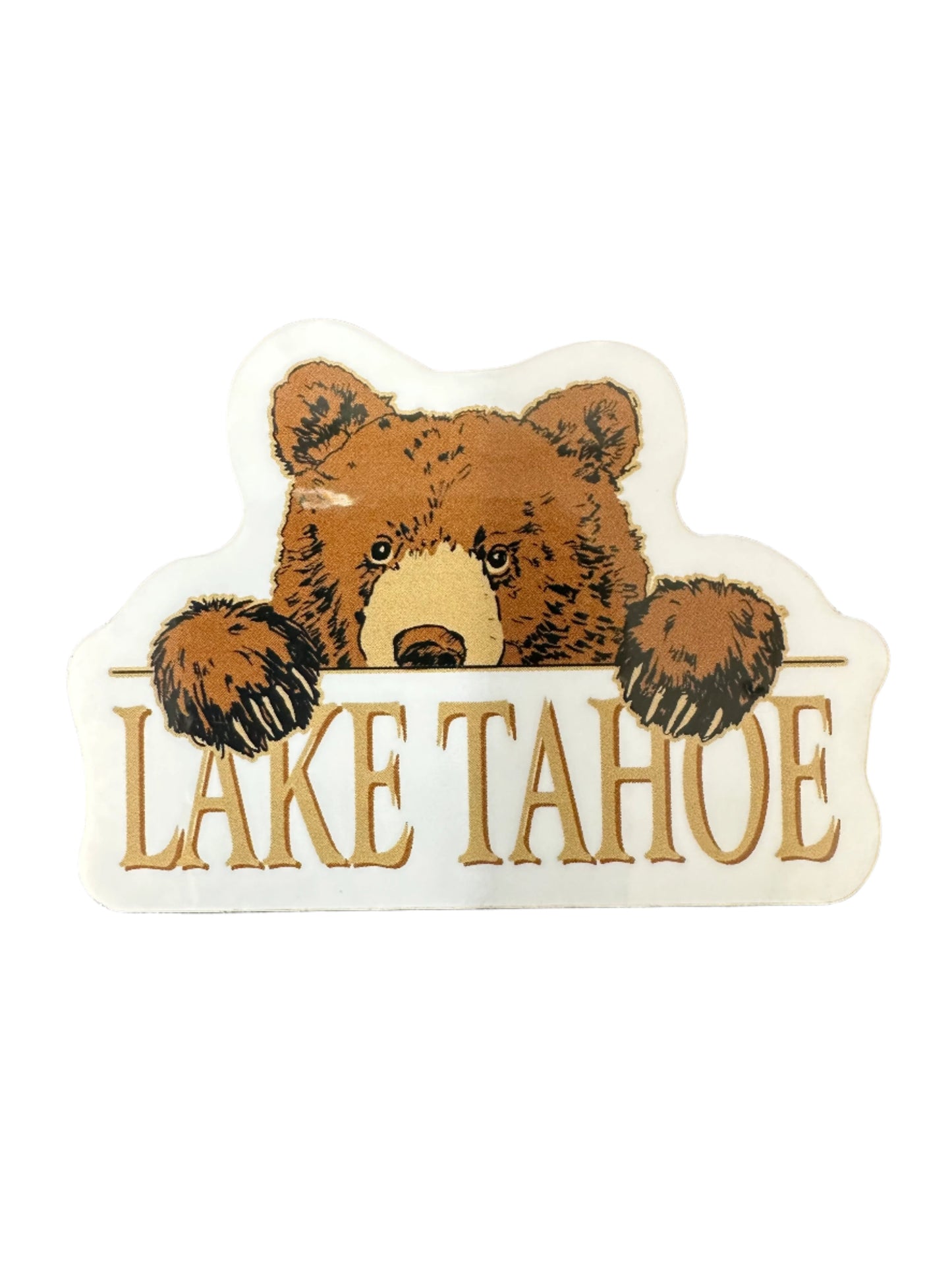 Sticker - Lake Tahoe Bears Sunset Silhoute