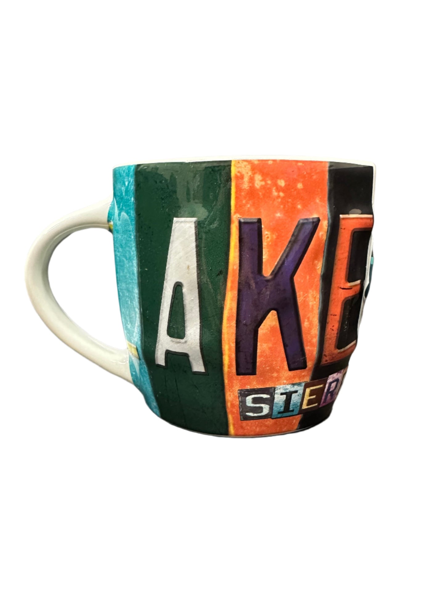 Mug - Lake Tahoe License Montage