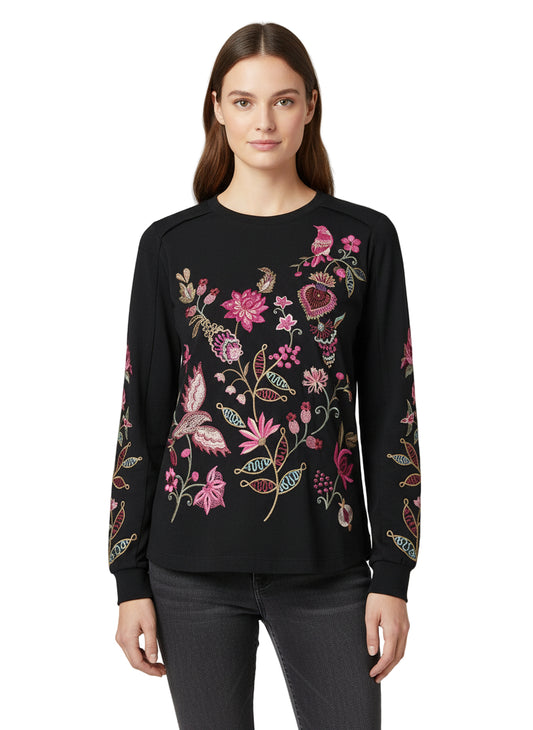 Seamed Sleeve T-Shirt - Penellope