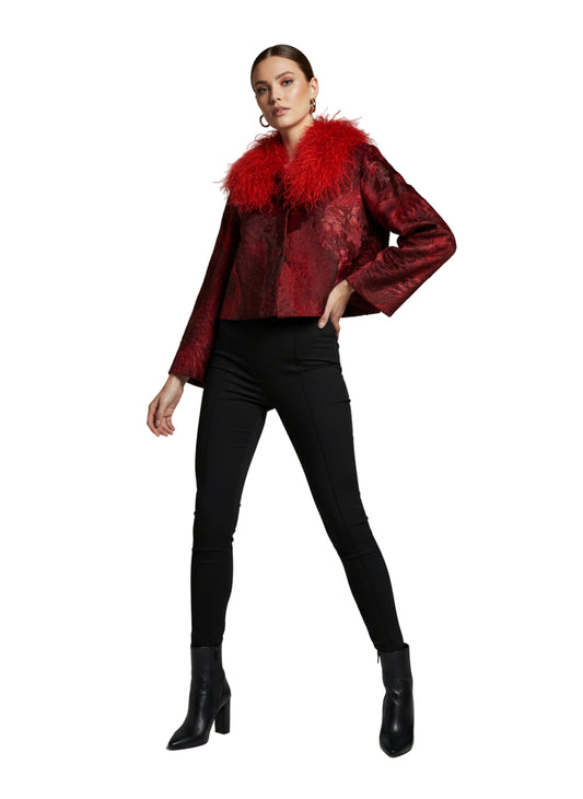 Dyed Broadtail with Mongolian Lamb