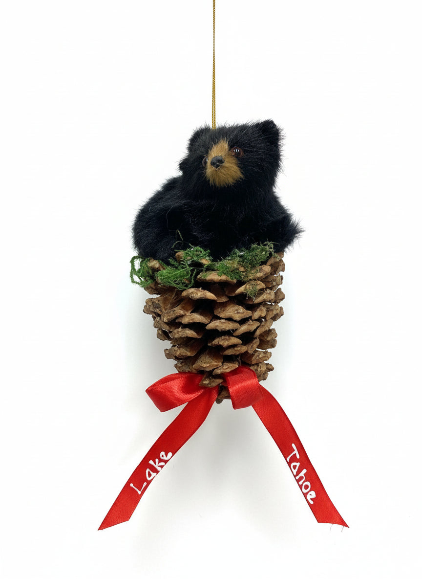 Ornament - Forest Animals on Pinecone