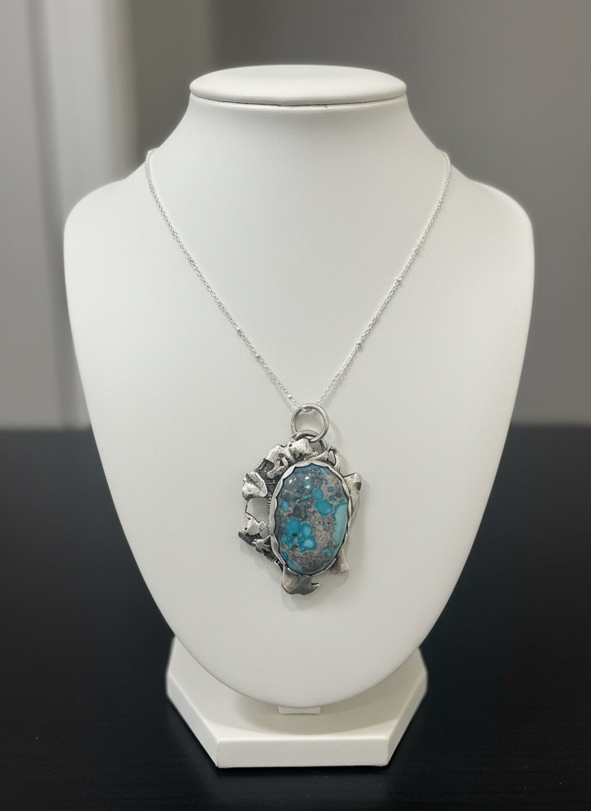 Necklace - Turquoise/Sterling Silver