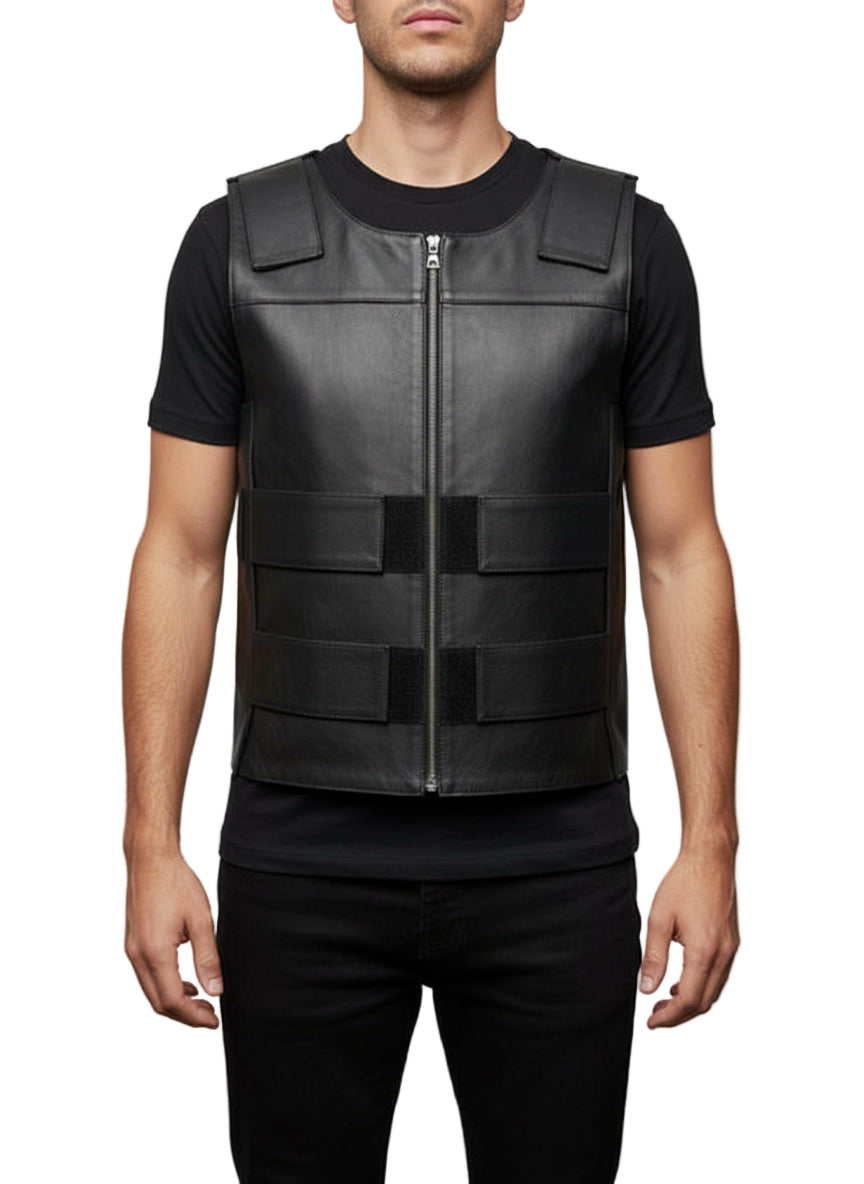M Leather Vest
