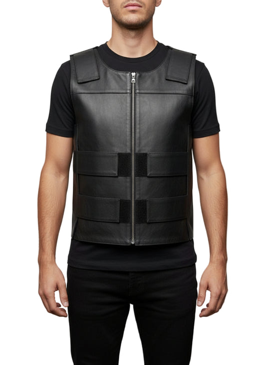 M Leather Vest