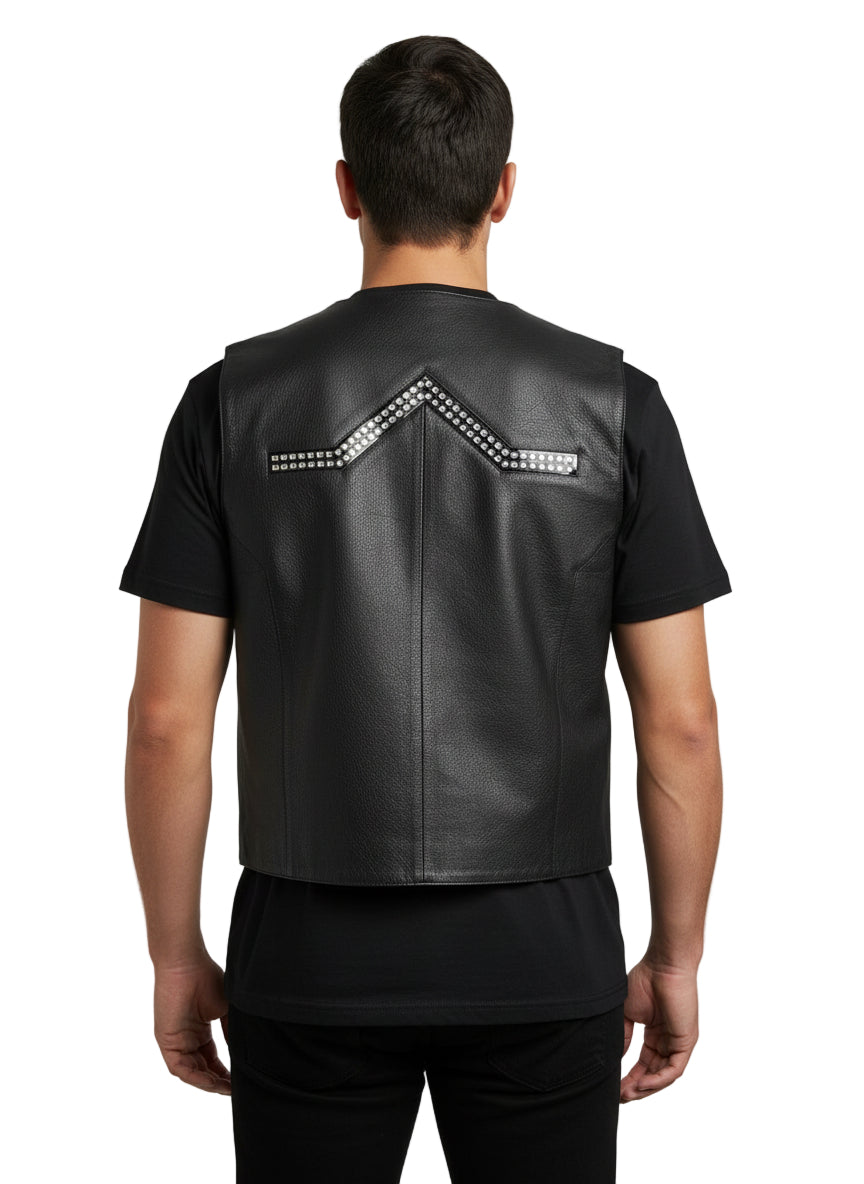 M Leather Vest