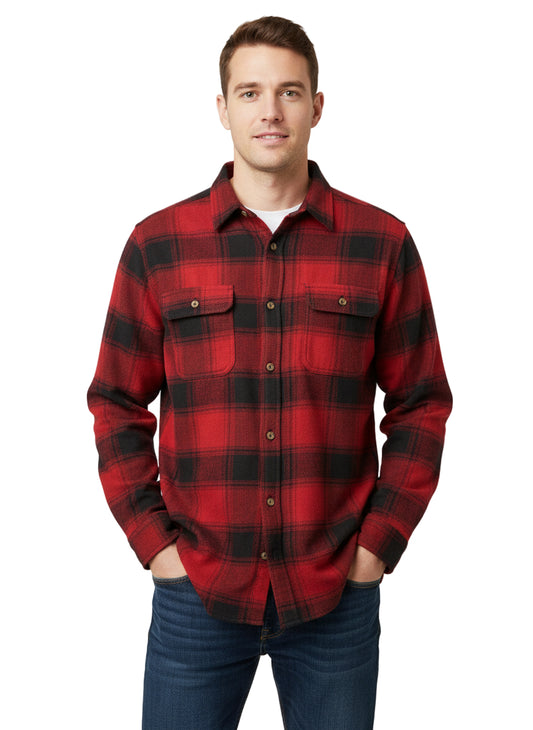 L/S Flannel Plaid