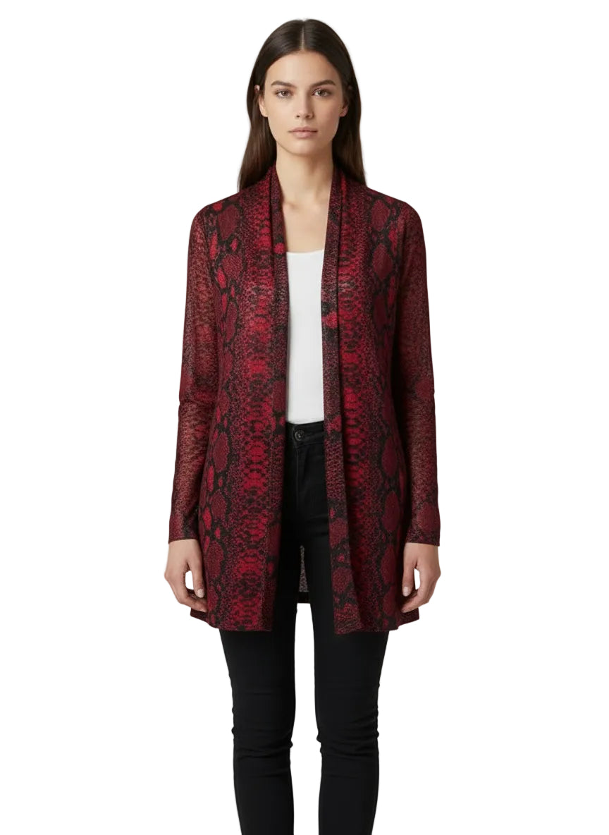 Open Front Sweater Top