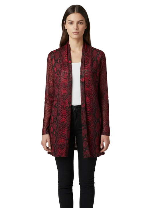 Open Front Sweater Top