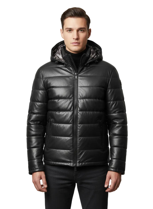 Men's Reversible Leather Jacket