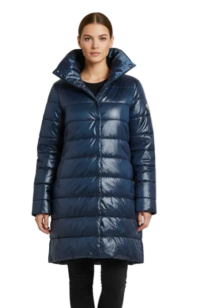Puffer Hi Lo Jacket with Pockets