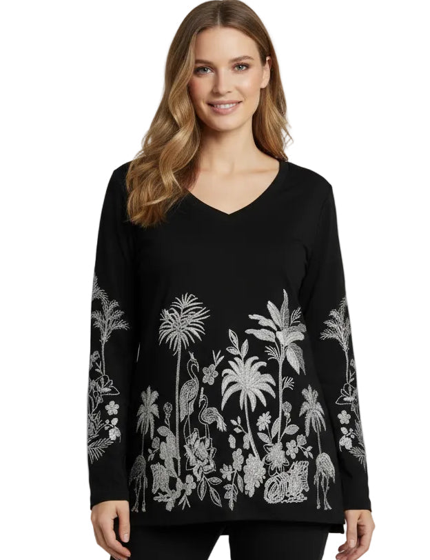 Slit Sleeve Tee- Riley