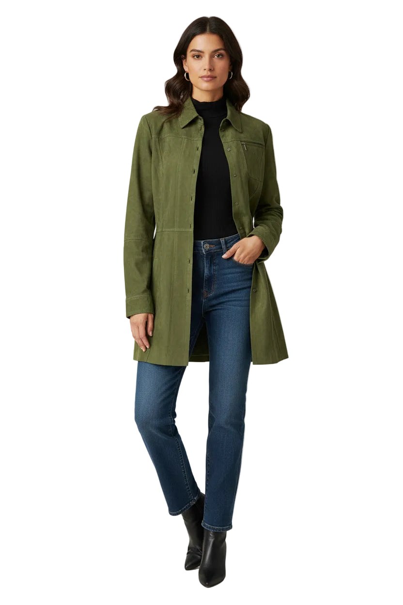 Artico - Leather Shacket