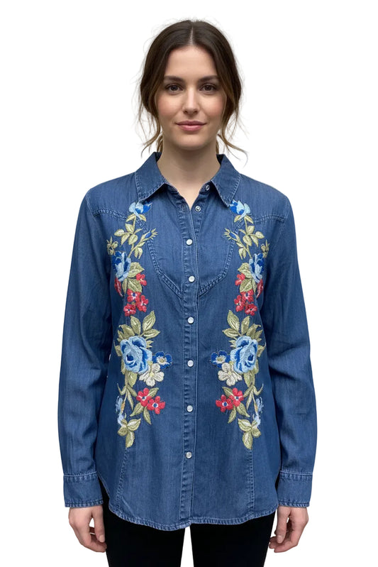 Western Seamed Shirt - Hannah
