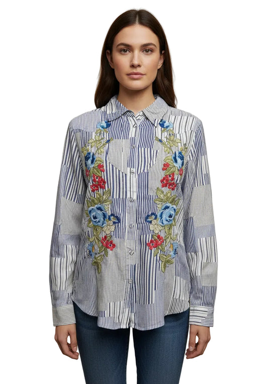 Western Seamed Shirt - Hannah