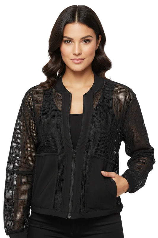 Honeycomb Mesh Me Up Jacket
