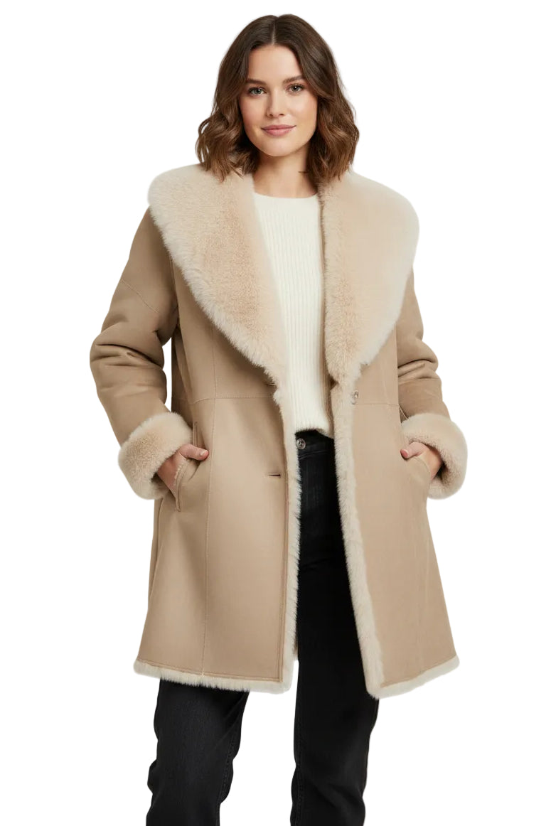 Ladies Shearling Jacket