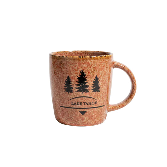 Mug - 14oz Pine Trees Lake Tahoe