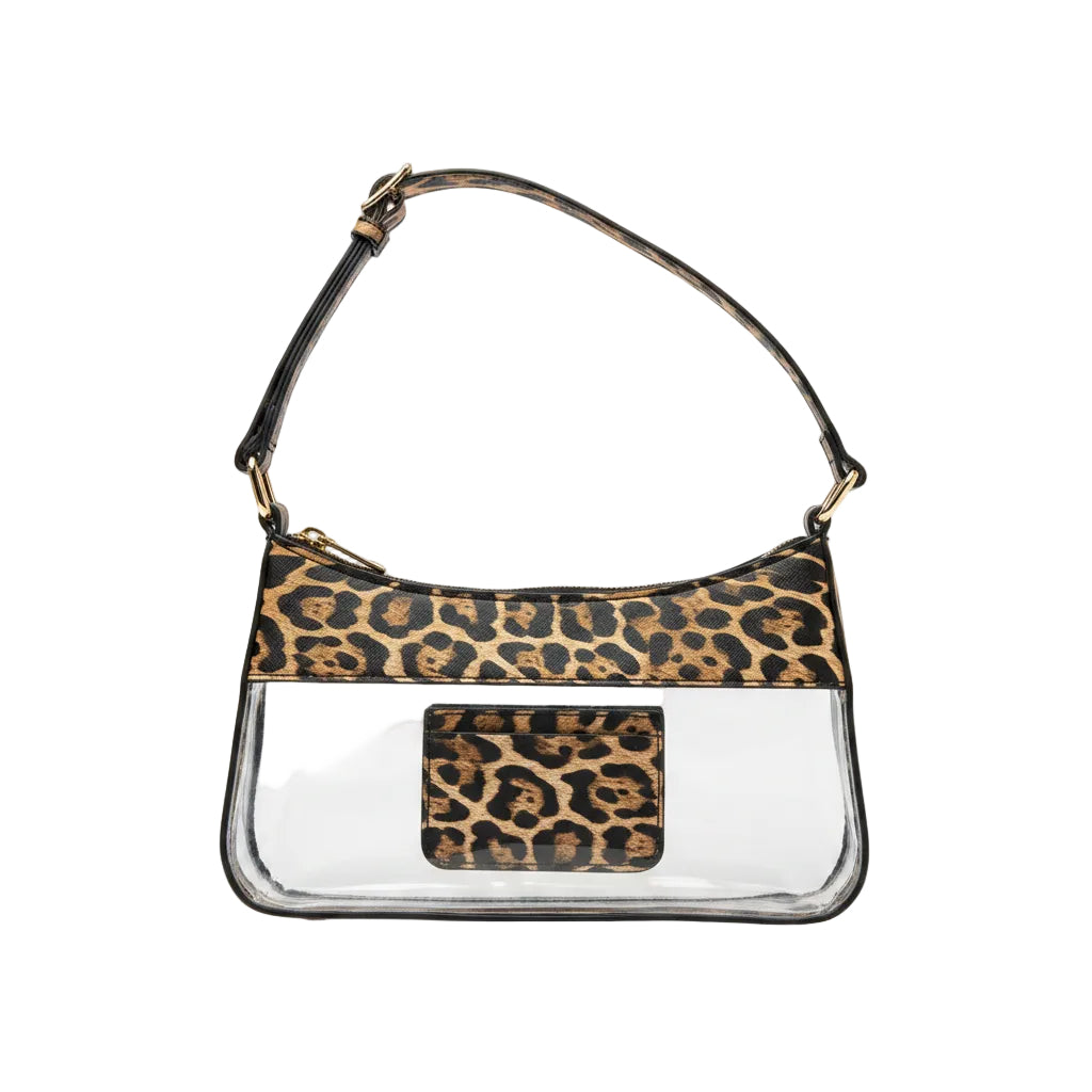 Clear Small Bag with Buckle Strap