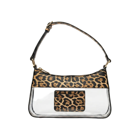 Clear Small Bag with Buckle Strap