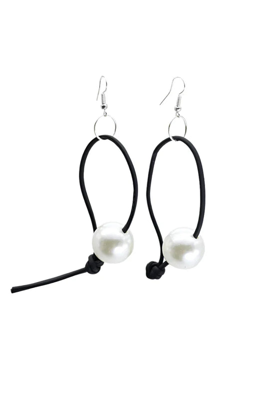 Faux Pearl Earrings