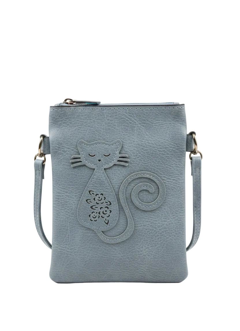 Cat Laser Cut Crossbody