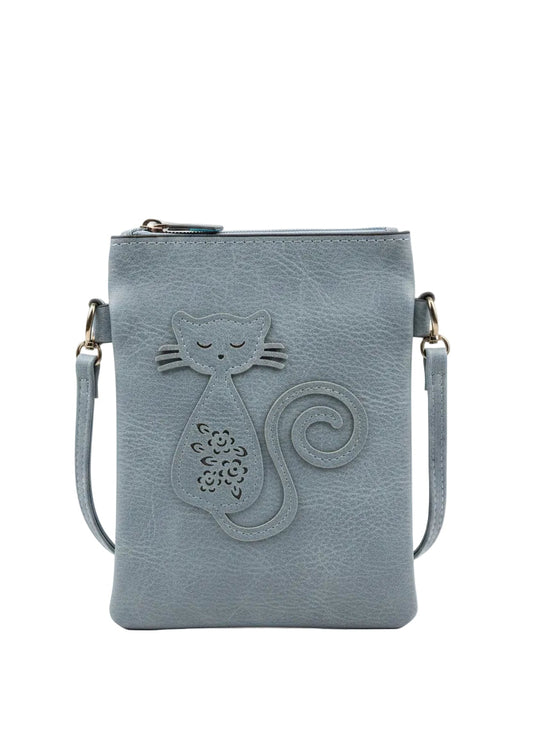 Cat Laser Cut Crossbody