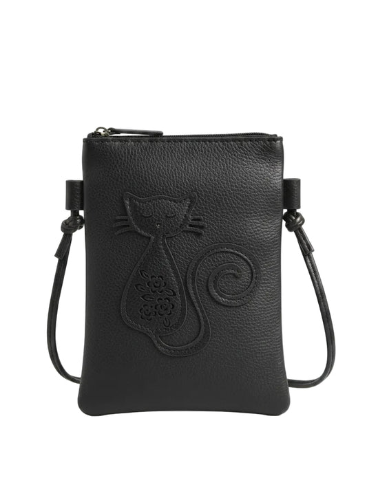 Cat Laser Cut Crossbody