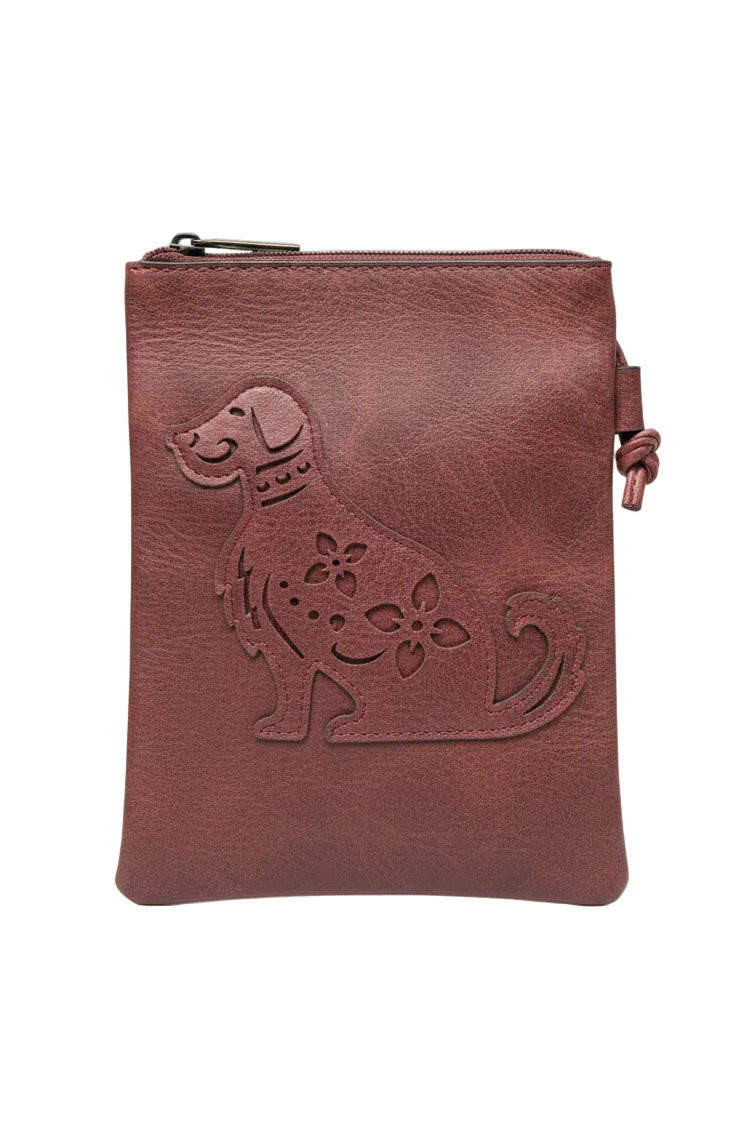 Dog Laser Cut Crossbody