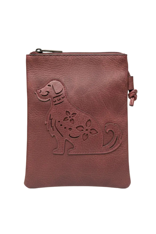 Dog Laser Cut Crossbody