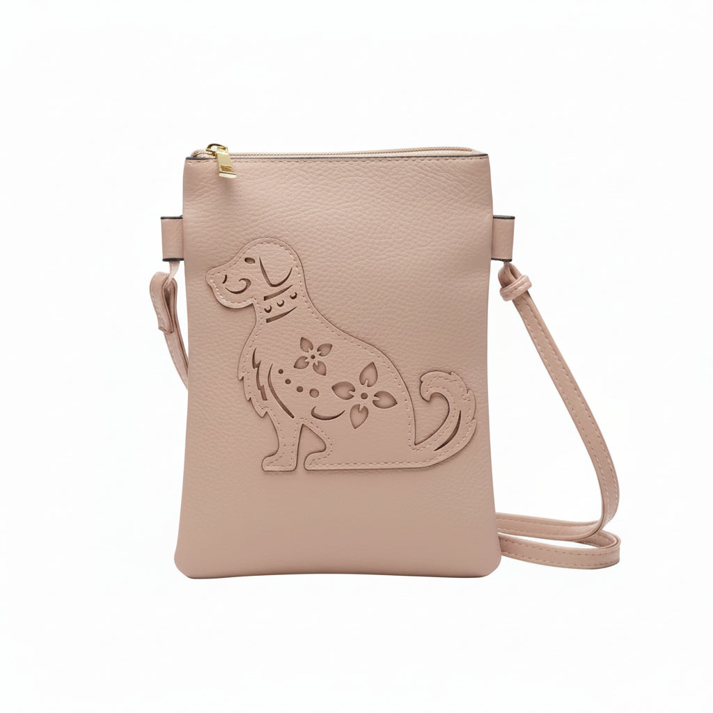 Dog Laser Cut Crossbody