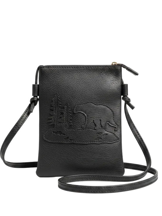 Black Bear Laser Cut Crossbody