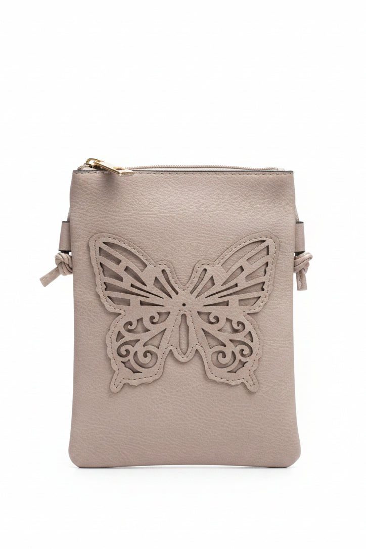 Butterfly Laser Cut Crossbody