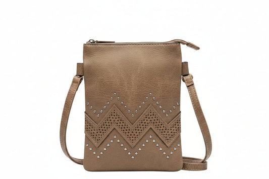 Zig Zag Laser Cut Crossbody