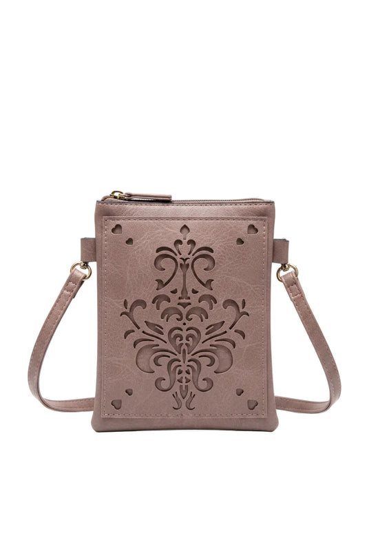 Chandelier Laser Cut Crossbody