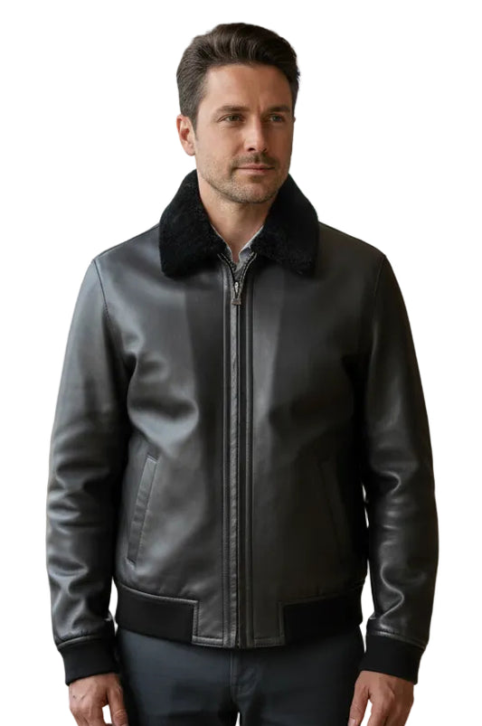 Mens Shearling Jacket