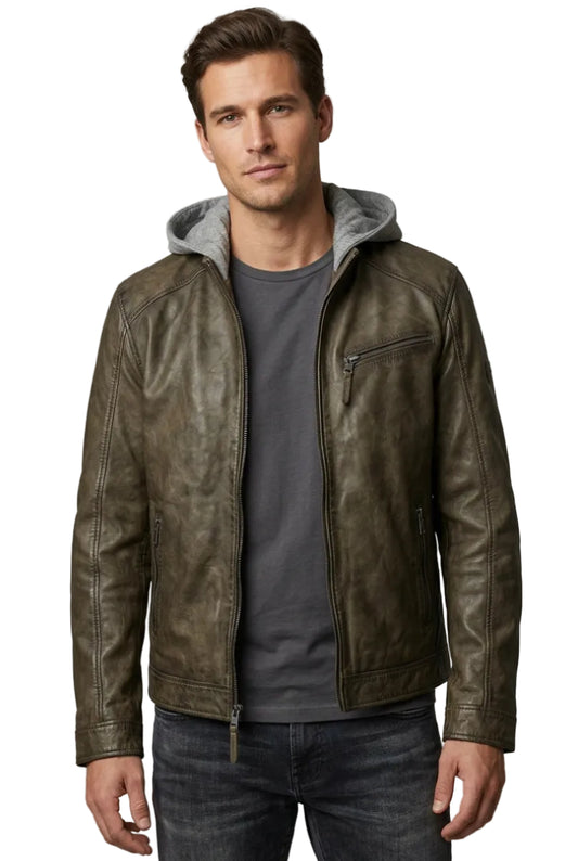 Men's Baxlor UF Leather Jacket