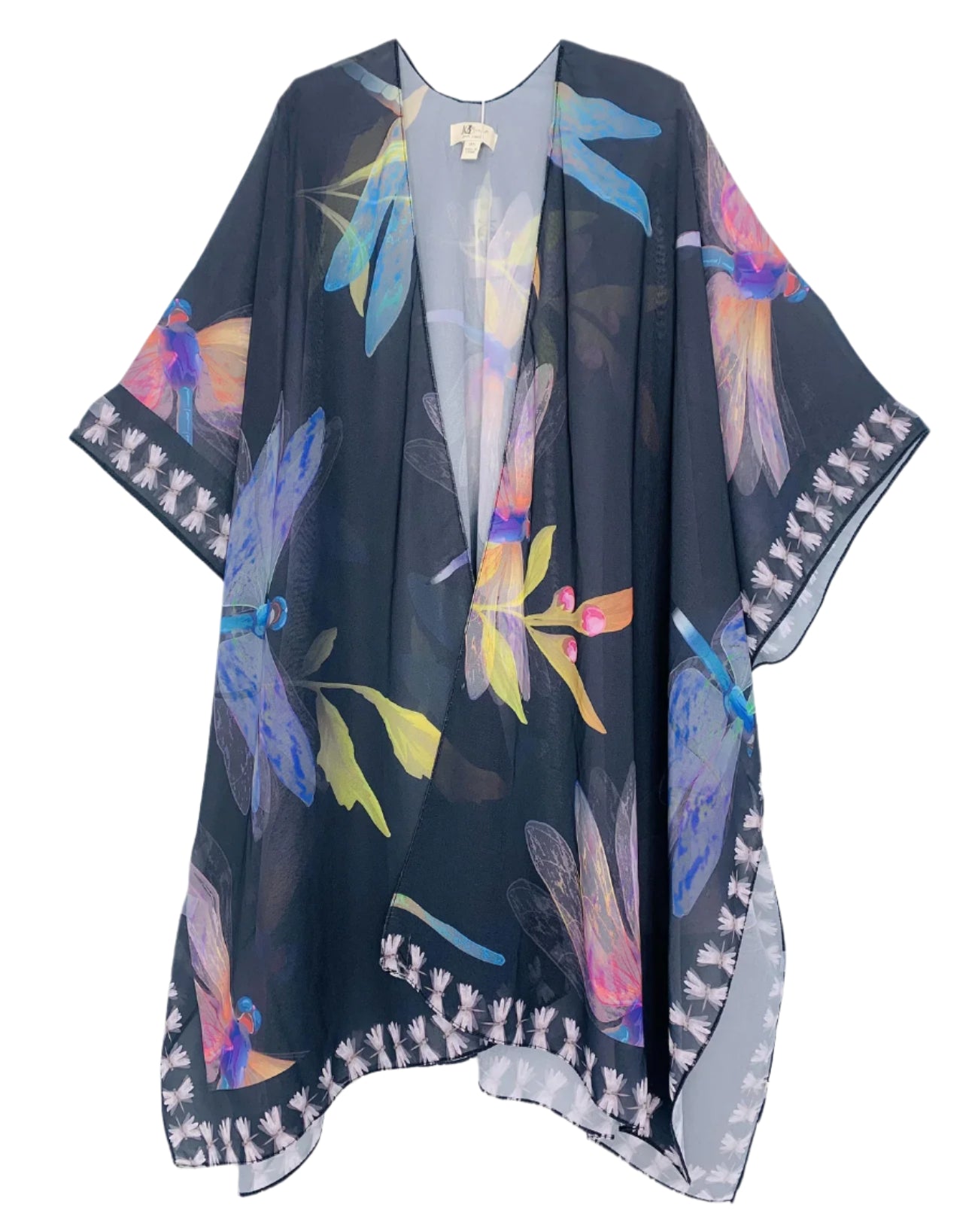 Dragonfly Floral Kimono