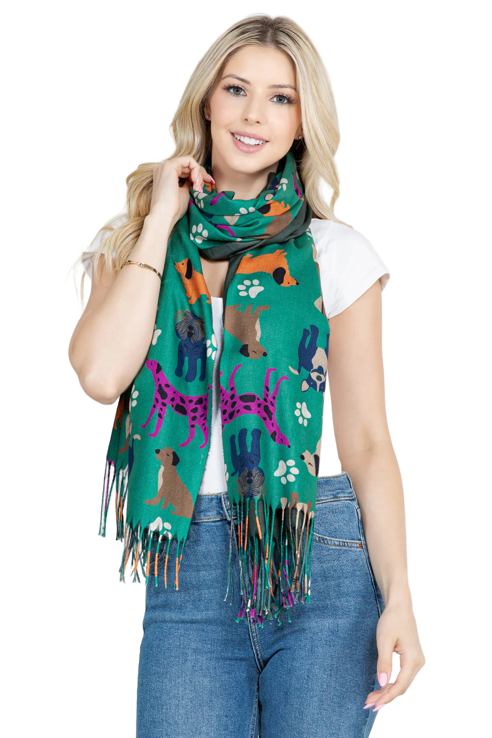 Scarf - Dog Print