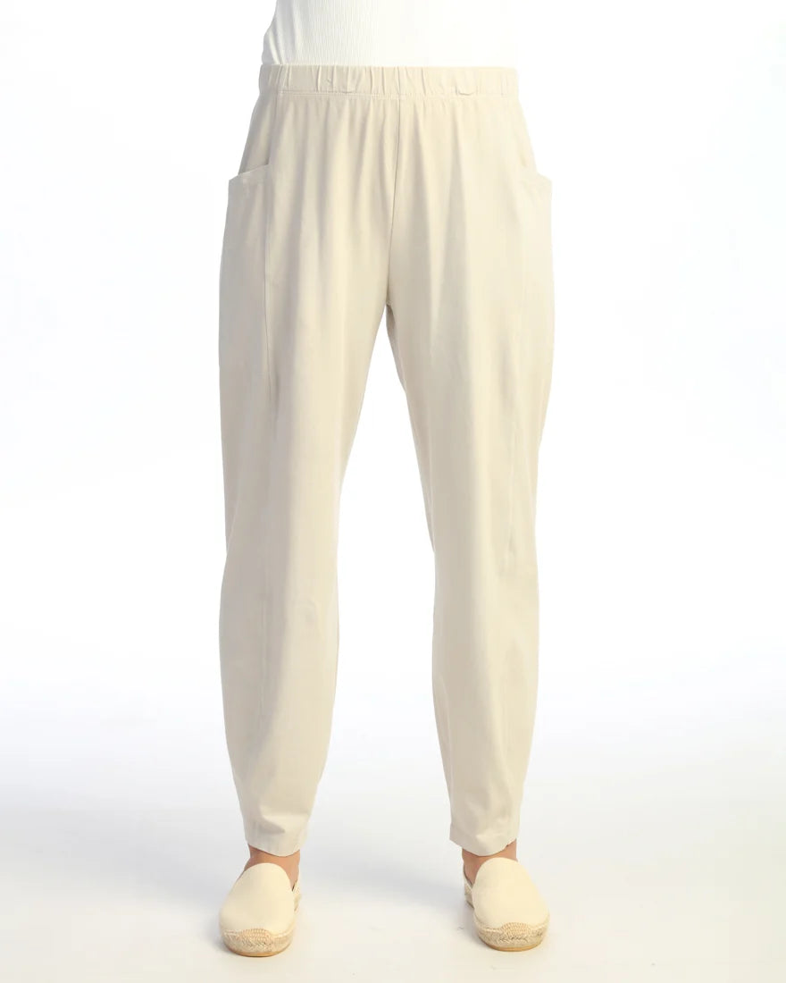 Cotton Spandex Pants with Pockets