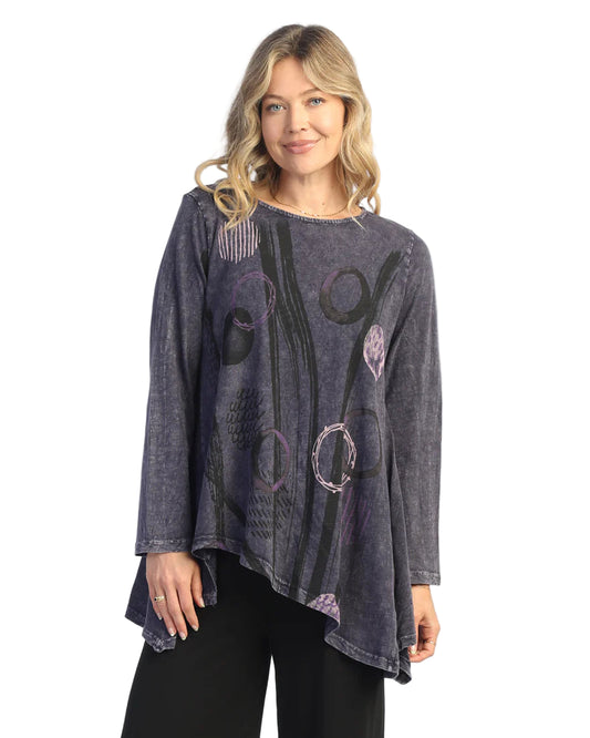 Mineral Washed Asymmetric Top - Staccato