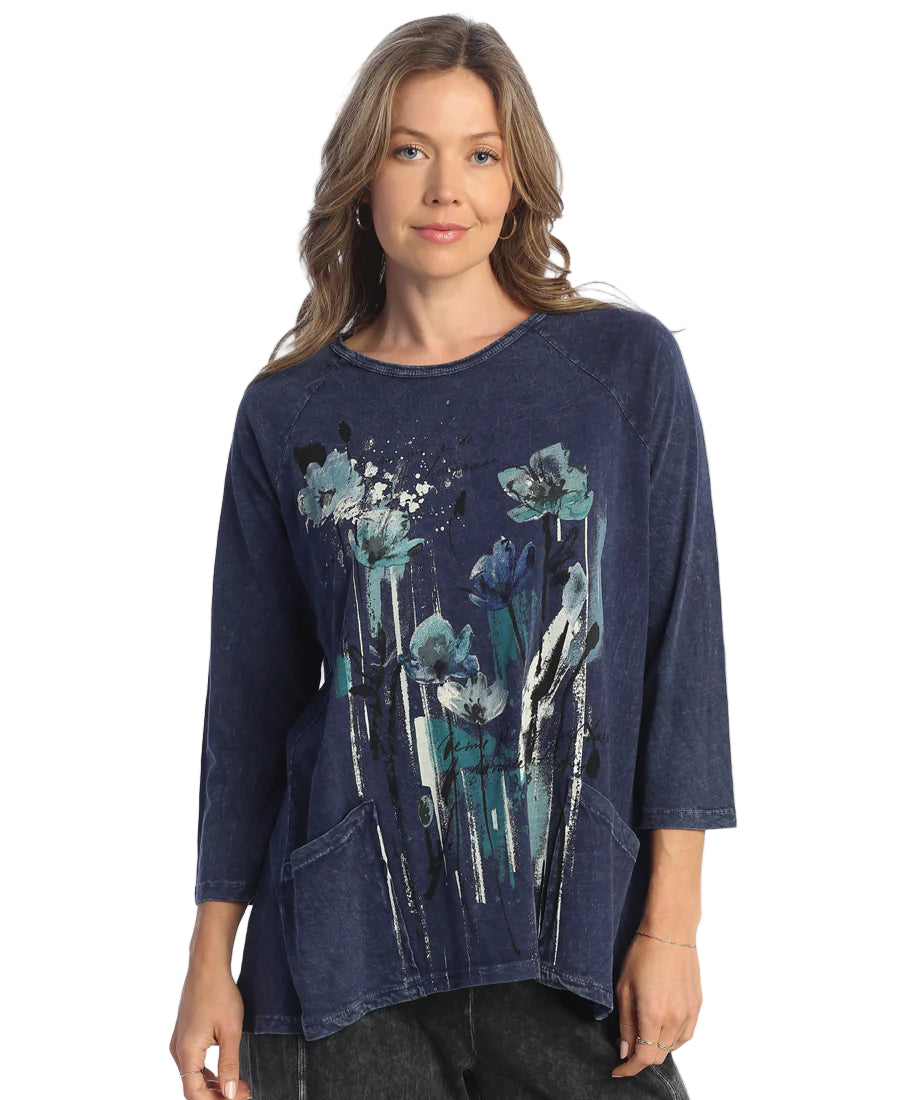 Patch Pockets Tunic Top - Sierra