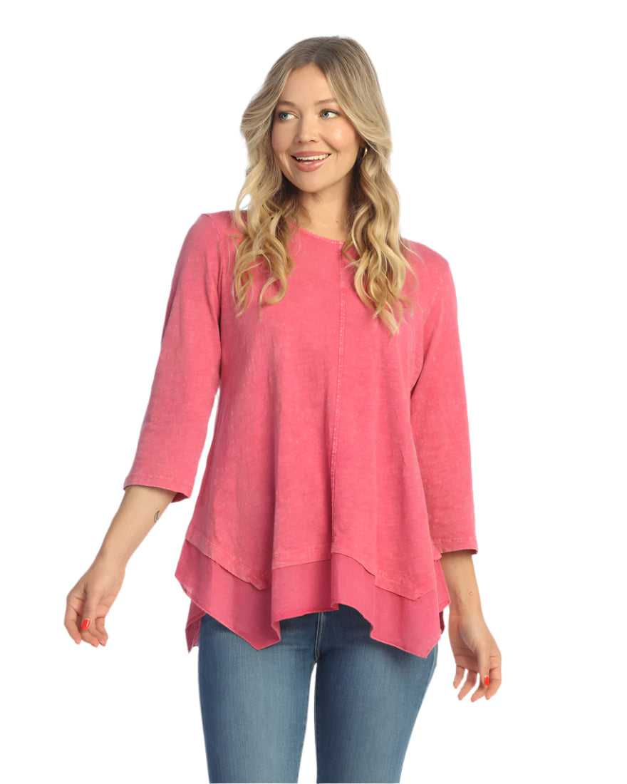 C - 3/4" Sleeve Tunic Top